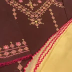 Kacha Tanka Design Three Piece suit