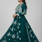 Soft Lawn Chikankari A-line